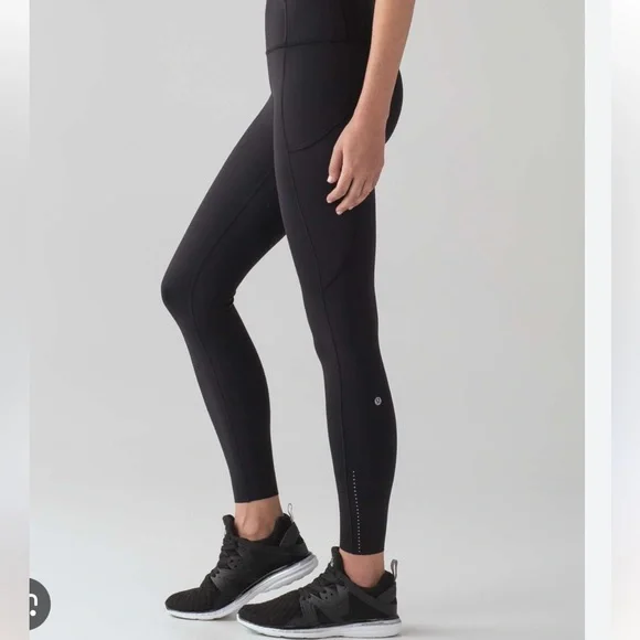 Lululemon Fast and Free High-Rise 7/8 Tight II Nulux 25" Tight size 8 black - Picture 5 of 16